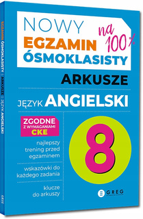 Nowy Egzamin Ósmoklasisty Arkusze JĘZYK ANGIELSKI 2026 Greg