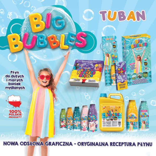 Tuban Bańki Mydlane Plyn 5l