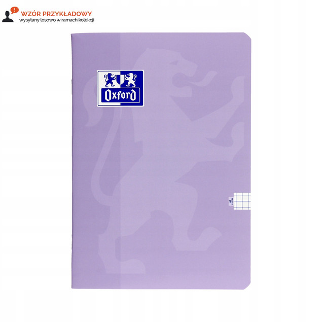 Zeszyt Oxford Touch pastel A5 60 kartek w kratkę