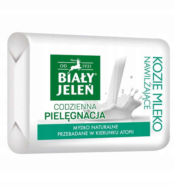 Mydło kozie mleko 100 g – Biały Jeleń
