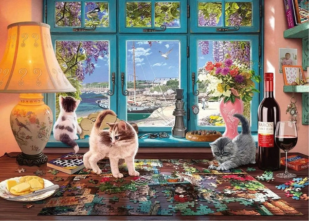 Puzzle Schmidt Spiele 1000 el. Premium Quality Stół do układania puzzli G3