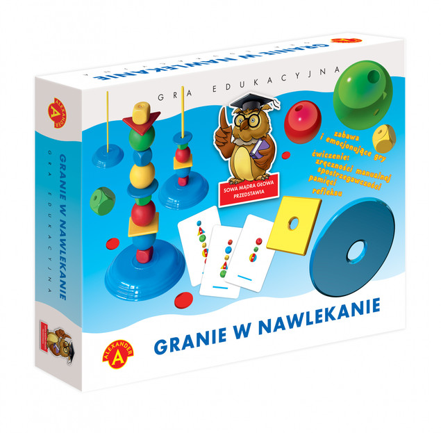 Gra nawlekanie dla dzieci 4+ Alexander