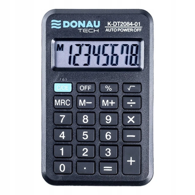 Kalkulator biurowy DONAU TECH K-DT2084-01