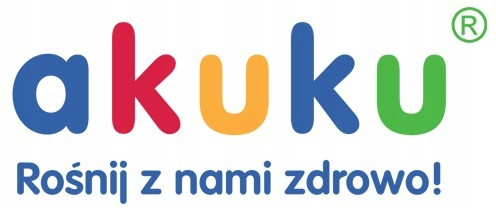 Akuku Szkolny bidon 480ml z tritanu ze słomką i smyczą