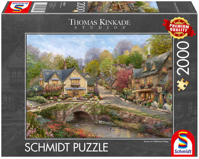 Puzzle 2000 el. Thomas Kinkade Lato Schmidt Premium Quality