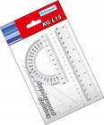 Komplet Geometryczny Duży KG-L20 3w1 (Ekierki, Kątomierz)