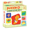 Puzzle Dinozaury Kangur dla Dzieci 2+ Lata Edukacyjne