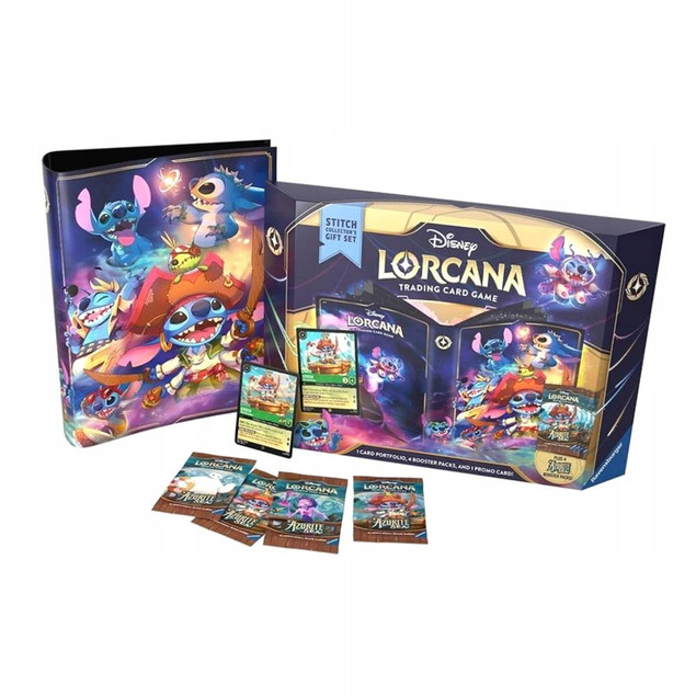 Disney Lorcana Azurite Sea Stitch Collector's Gift Set