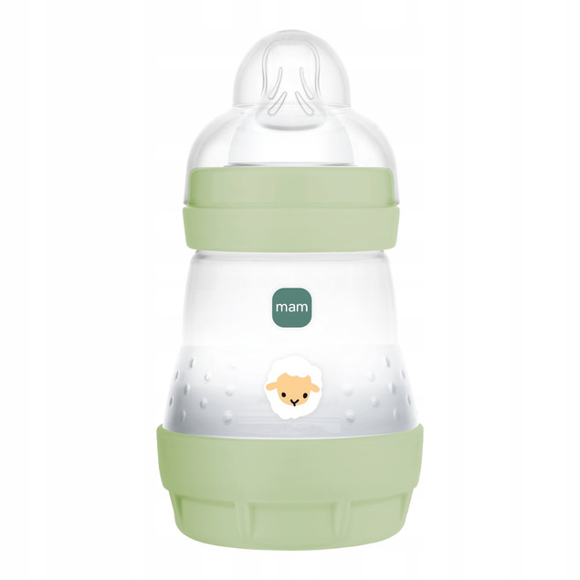 MAM Baby Perfect Start butelka do karmienia antykolkowa zielona 0m+, 160 ml