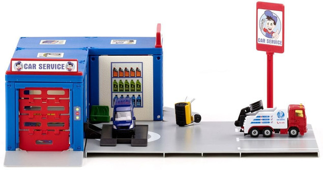 Stacja serwisowa Siku World S5507 plastikowa