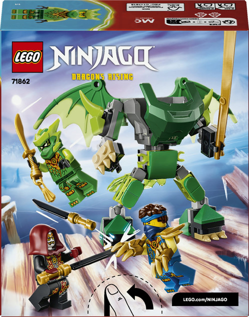 LEGO NINJAGO 71862 Zestaw Bojowy: Smoczy Mech Lloyda