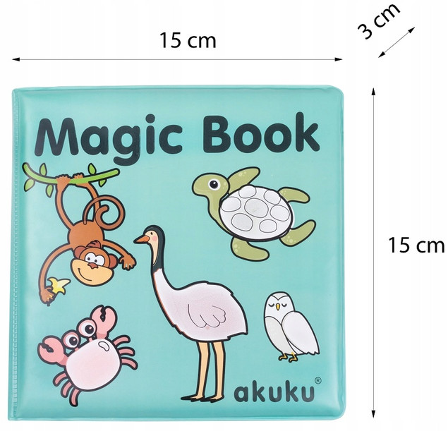 Książeczka do wanny Akuku 6m+