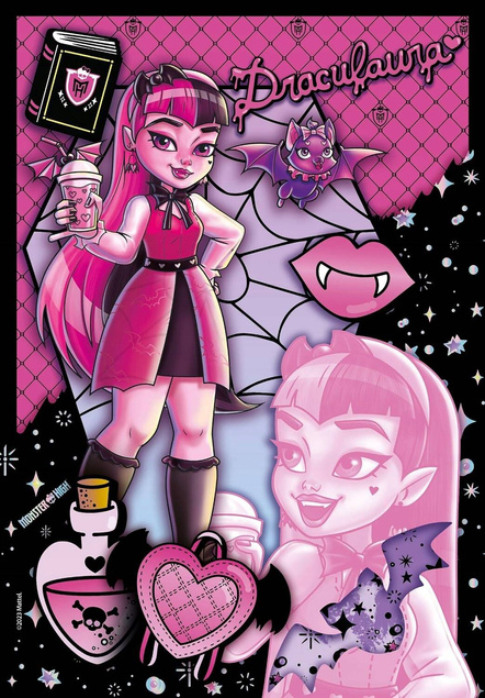 Puzzle 150 El. Monster High Draculaura 7+ Clementoni