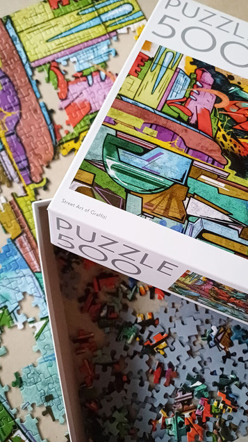 Puzzle 500 Tactic Sztuka Uliczna Graffiti