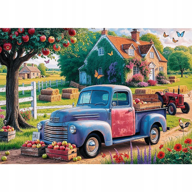 Puzzle Trefl 500 Tea Time: Samochód farmera, Mistrzostwa Europy