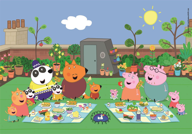 Puzzle 24el Maxi Peppa Pig CLEMENTONI