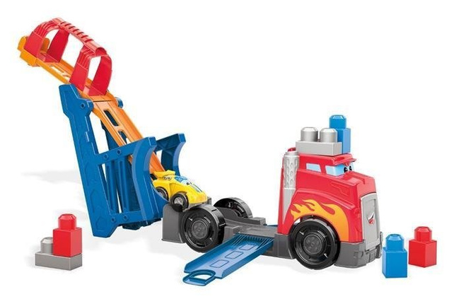 Mega Bloks Pojazd Wyścigowa ciężarówka First Builders