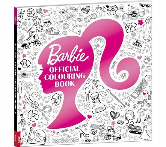 Barbie Official Colouring Book KD-1101 Praca zbiorowa