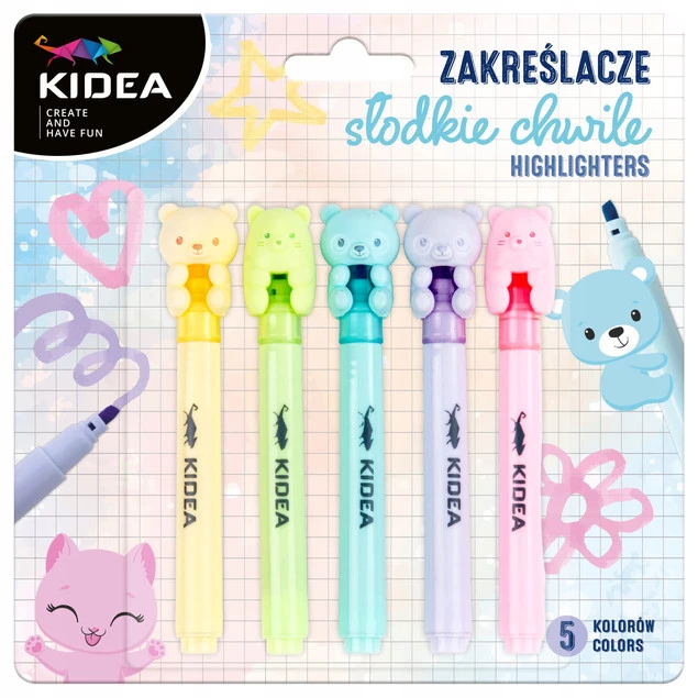 SZKOŁA ZAKREŚLACZE ZWIERZĄTKA