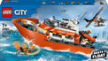 LEGO City 60504 Łódź Ratunkowa i Helikopter Straży Przybrzeżnej - Zestaw Akcji