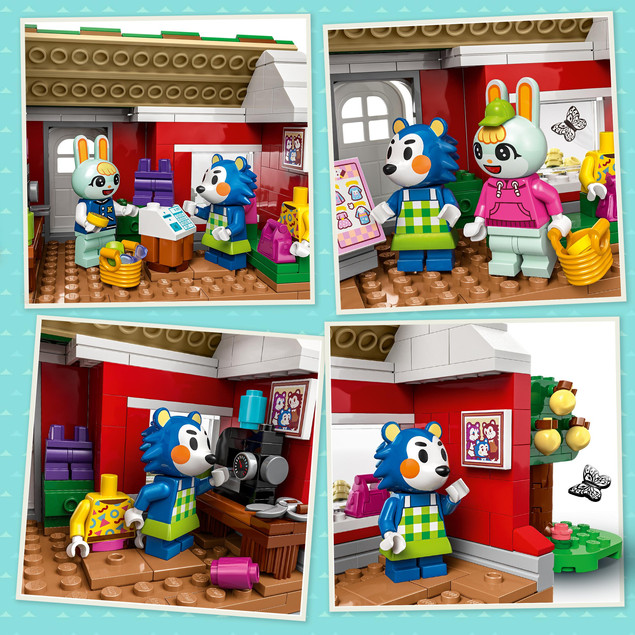 LEGO Animal Crossing - Able Sisters i sklep odzieżowy 77055