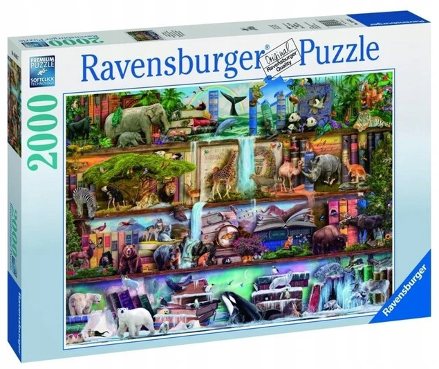 Puzzle Ravensburger 2000 elementów Świat zwierząt