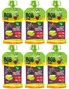 6x BOB SNAIL Smoothie GRUSZKA JEŻYNA Bez Dodatku Cukru Mus 120g