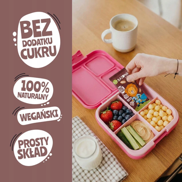 Batonik dla dzieci Kakao Helpa 20g bez cukru wegański_3