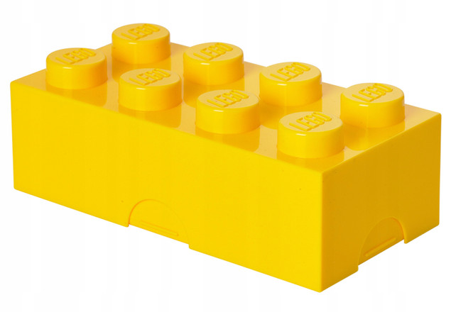 Śniadaniówka LEGO Klocek 8 Lunch Box Żółta 950 ml