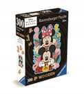 Puzzle Ravensburger Drewniane Disney: Mickey i Minnie 300 elementów
