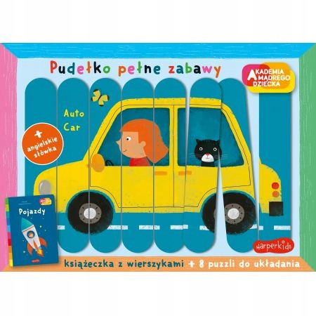 Pudełko pełne zabawy Pojazdy Zbigniew Dmitroca