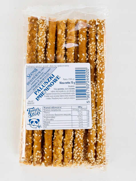 Paluszki imieninowe z sezamem STEMA 70g