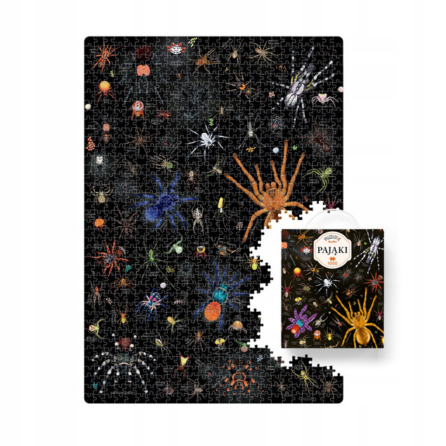 Puzzlove CzuCzu Pająki Puzzle 1000 elementów | Dla Dorosłych i Rodzin