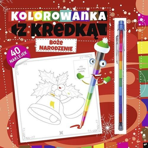 Kolorowanka z Kredką Boże Narodzenie Aneta Wojciechowska