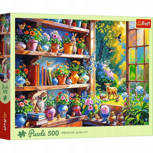 Tytuł
Puzzle Trefl 500 Wiosenny Poranek w Oranżerii | Obraz AI