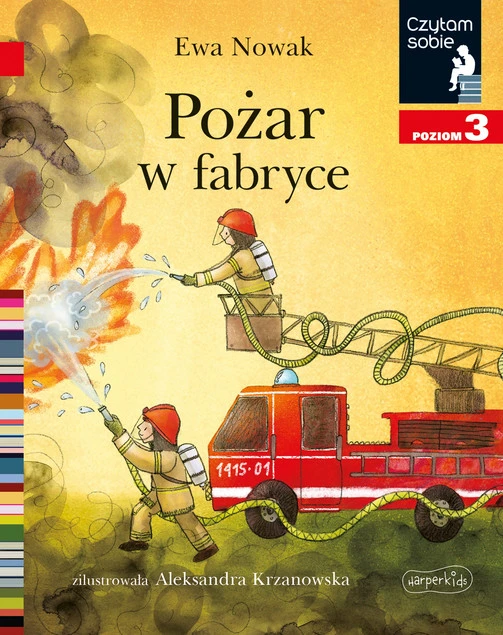 Pożar w fabryce