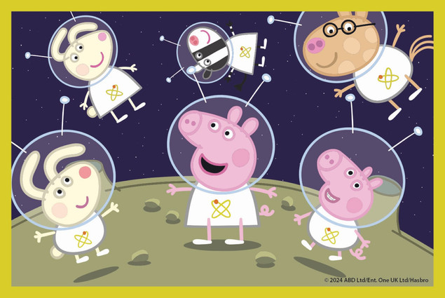 Klocki Świnka Peppa 6el