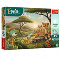 Puzzle Trefl 100 elementów GEPARDY INSPIRED BY NATURE
