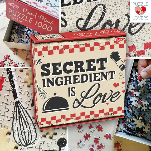 Puzzle Tactic 1000 el. Secret Ingredient Is Love | Relaks