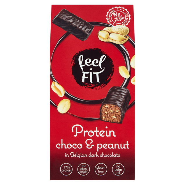 Czekoladki proteinowe z orzechami Feel Fit 83g