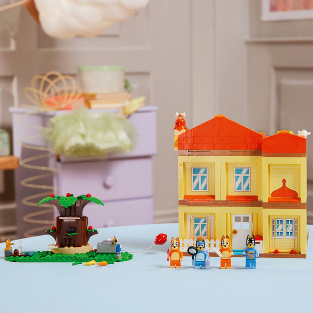 LEGO Bluey 11203 Bluey i jej rodzinny dom Zestaw dla dzieci 4+