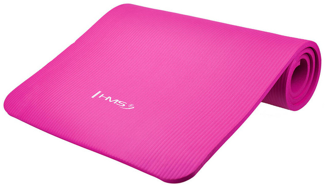 Mata Do Ćwiczeń Jogi Gruba Antypoślizgowa Fitness Gimnastyczna 1.5 cm HMS
