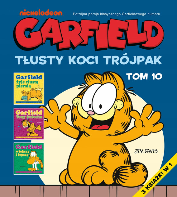 Garfield. Tłusty koci trójpak. Tom 10. Jim Davis