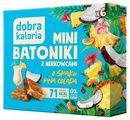 36x DOBRA KALORIA Zestaw Mini Batoników Bez Cukru Zdrowe Batony Mix Smaku