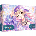 Puzzle Trefl 400 elementów Puzzle 400 el. Flamingo by Trefl, Pastelowy urok
