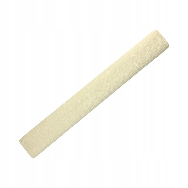 Bibuła Krepina Włoska INTERDRUK Ecru 200x50cm – Premium DIY