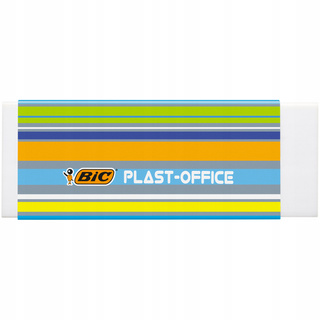 BIC PLAST-OFFICE Gumka Do Ścierania MAZANIA Szkolna Biurowa w Osłonce 1szt.