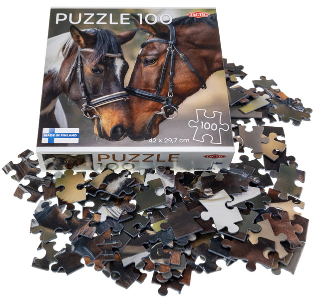 Puzzle 100 Tactic Horses in Love – Romantyczne Konie