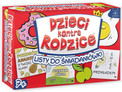 Gra planszowa Dzieci kontra Rodzice. Listy do Śniadaniówki Kangur