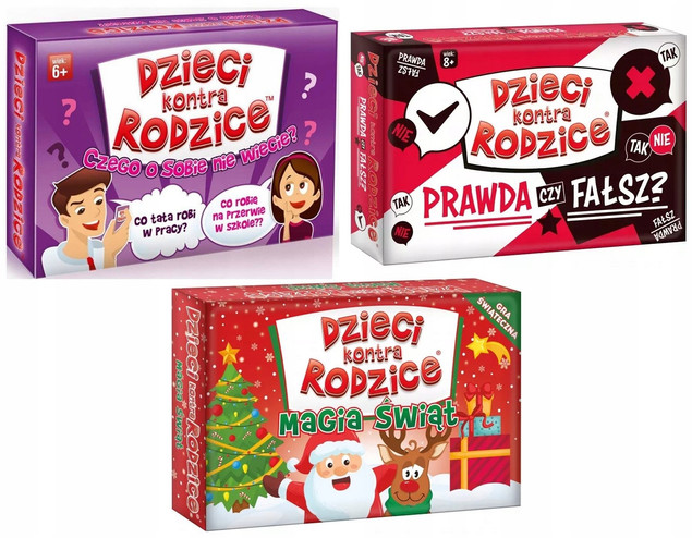 Zestaw 3w1 Dzieci Kontra Rodzice Kangur